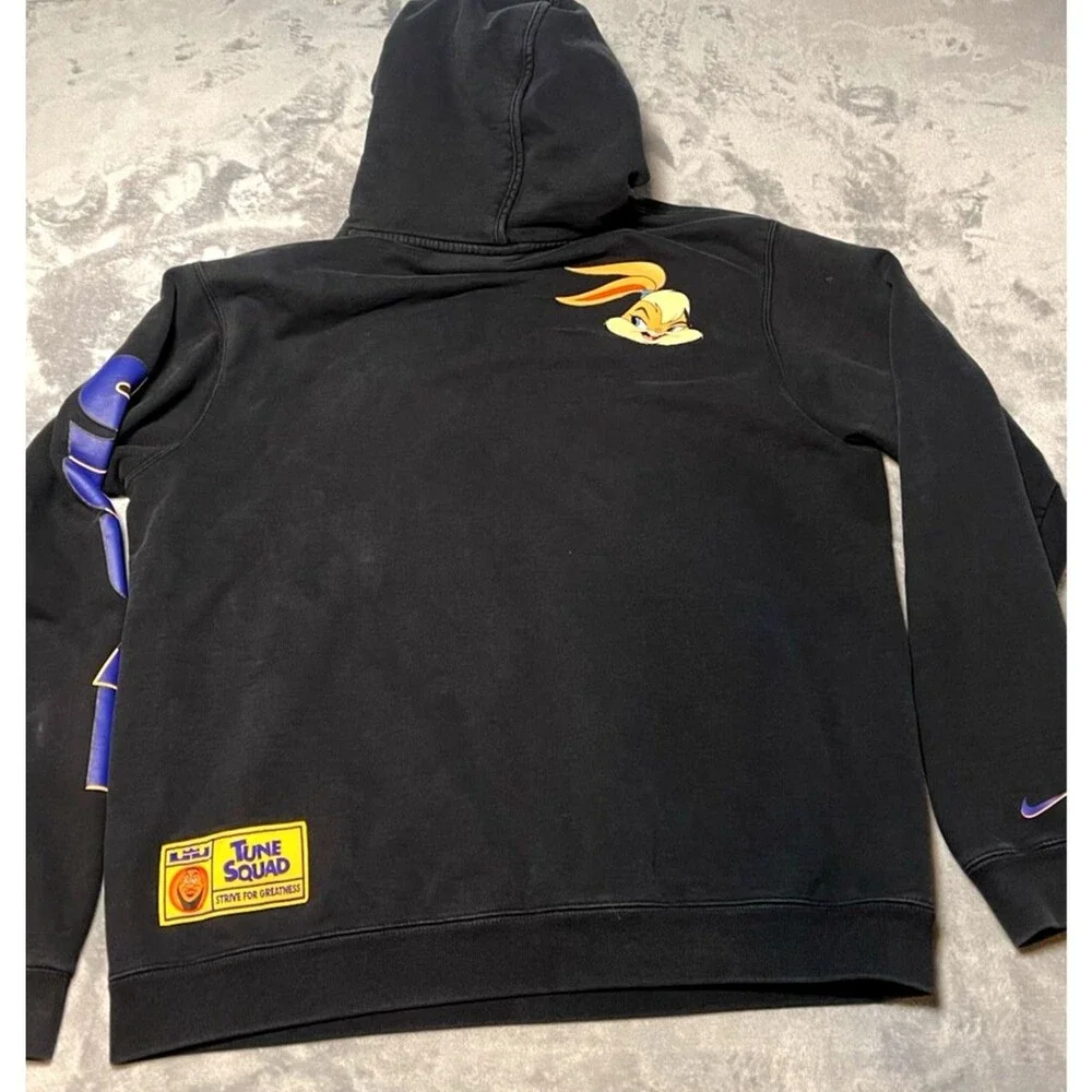 Nike LeBron Space Jam Tune Squad New Legacy Hoodie Men’s Sz Medium basketball